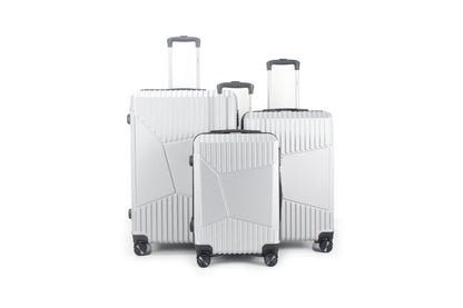 Mirage Melinda Hard Shell 3 Piece Luggage Set - Stiles Supply Co.