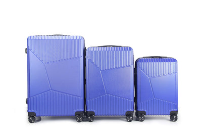 Mirage Melinda Hard Shell 3 Piece Luggage Set - Stiles Supply Co.