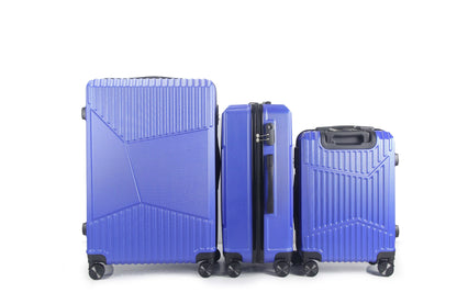 Mirage Melinda Hard Shell 3 Piece Luggage Set - Stiles Supply Co.