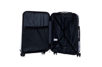 Mirage Graphic Hard Shell Lightweight 3-Piece Luggage Set - Stiles Supply Co.