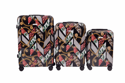 Mirage Xena ABS Hard shell Lightweight 3 Piece Luggage Set - Stiles Supply Co.