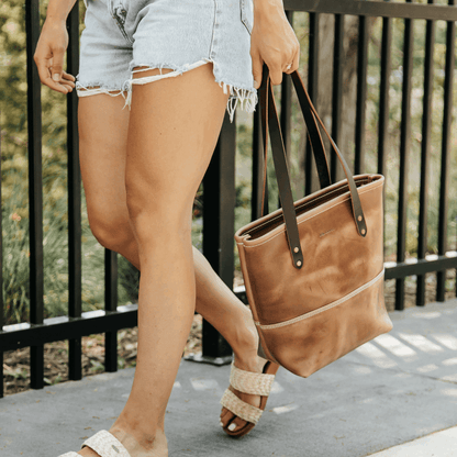 Range Leather Mesa Tote