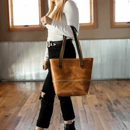 Range Leather Mesa Tote