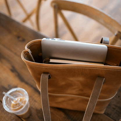 Range Leather Mesa Tote