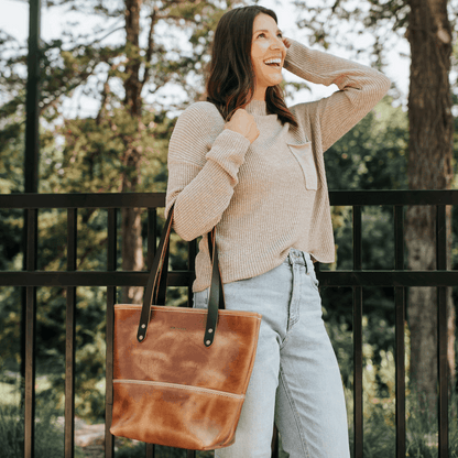 Range Leather Mesa Tote