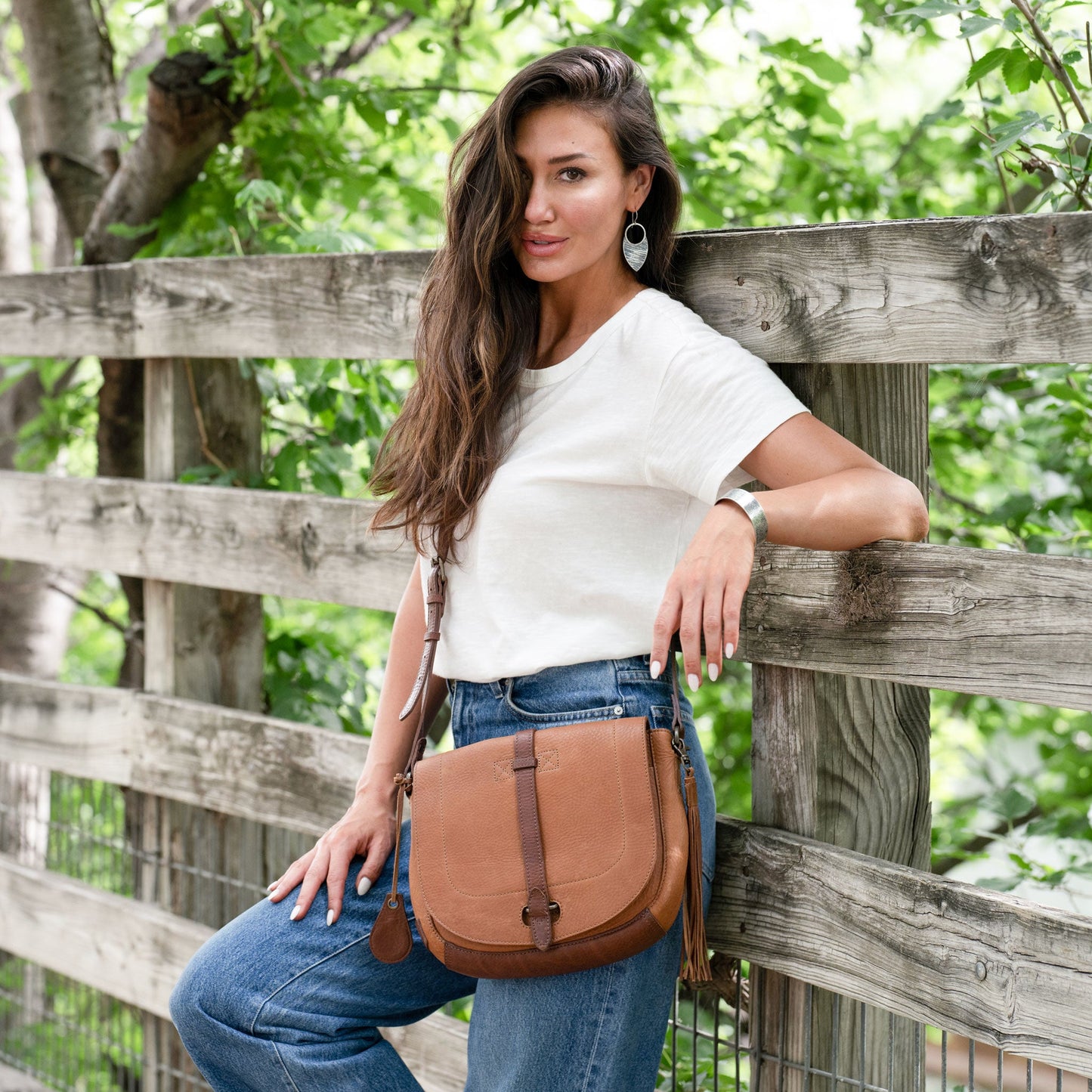 Will Leather Goods Seneca Leather Crossbody