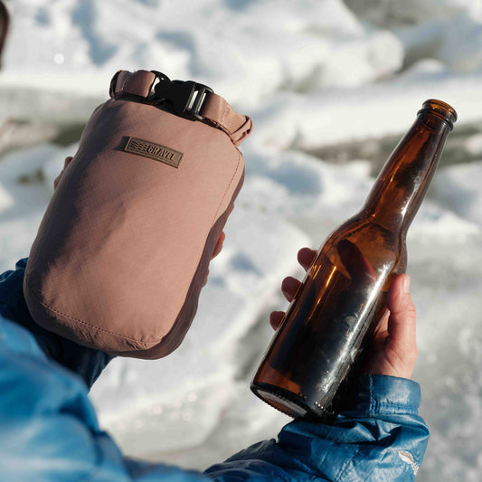 Gravel Layover™ Travel Blanket - Packable & Puffy | Quartz - Stiles Supply Co.
