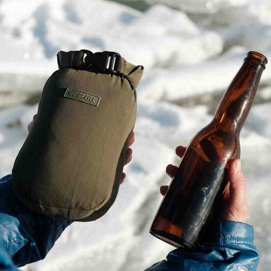 Gravel Layover™ Travel Blanket - Packable & Puffy | Spruce - Stiles Supply Co.