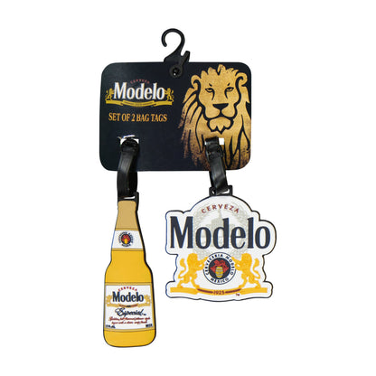 Modelo Bottle & Logo Badge Luggage Tags Set - Stiles Supply Co.