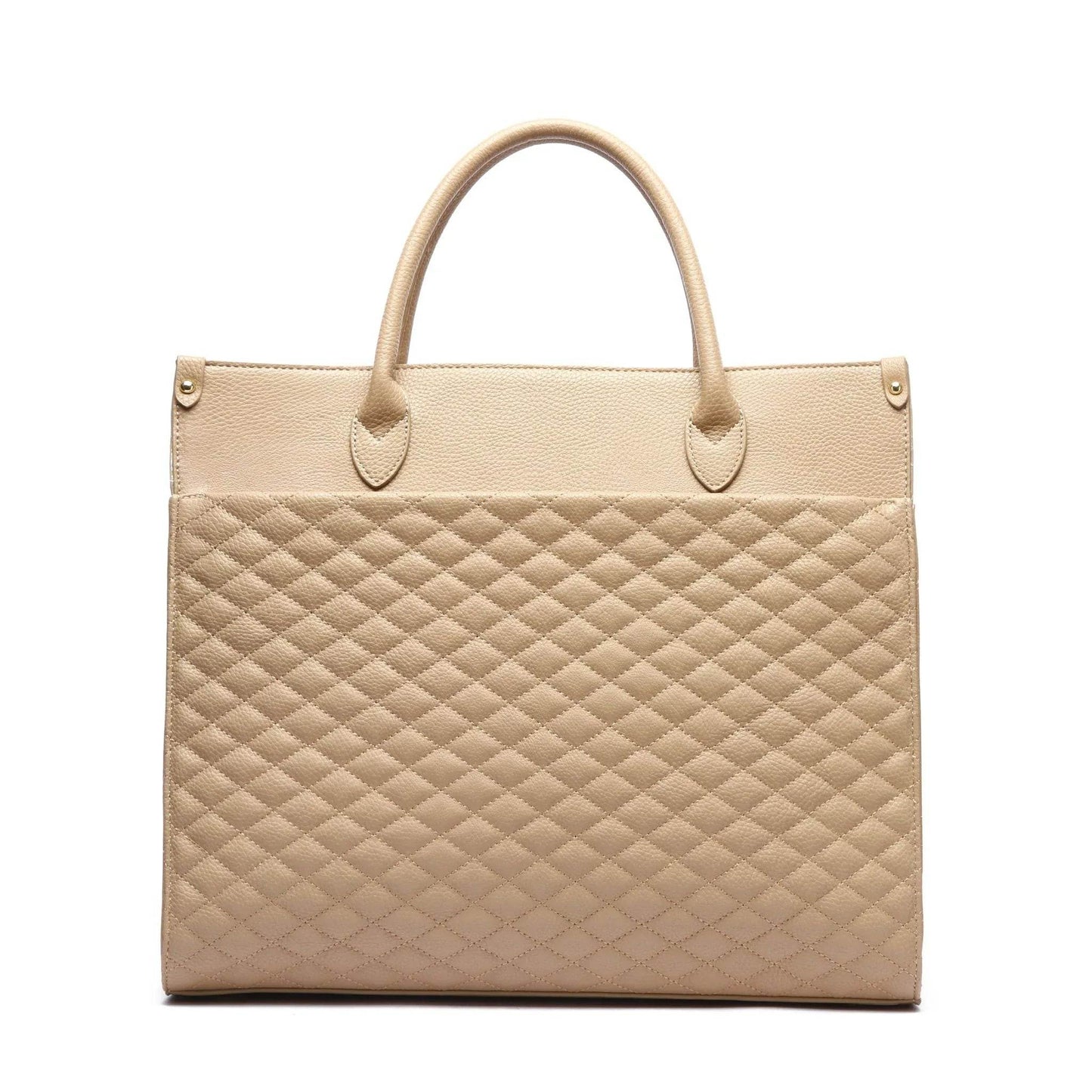 Luli Bebe Classic Tote Bag | Latte Brown