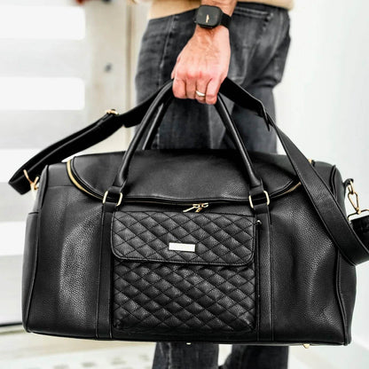 Luli Bebe Weekender Travel Bag | Ebony Black