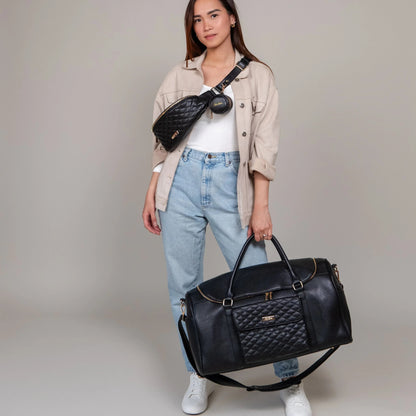 Luli Bebe Weekender Travel Bag | Ebony Black