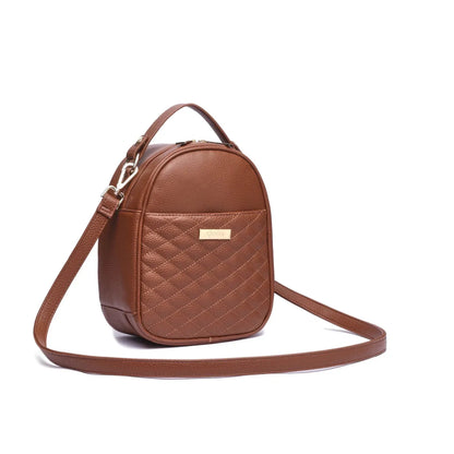 Luli Bebe Classic Snack Bag | Caramel Brown