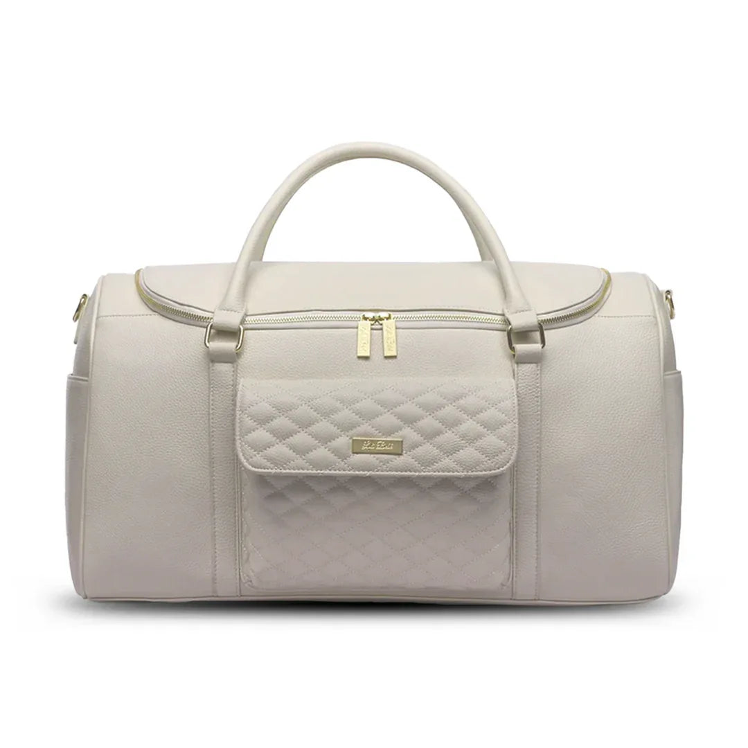 Luli Bebe Weekender Travel Bag | Pearl White