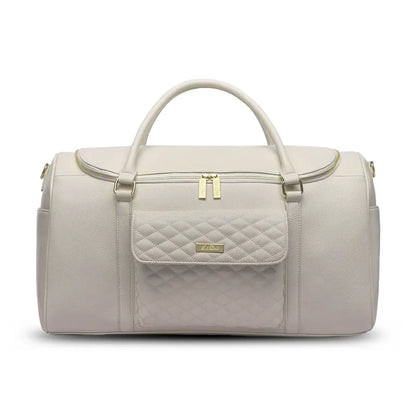 Luli Bebe Weekender Travel Bag | Pearl White