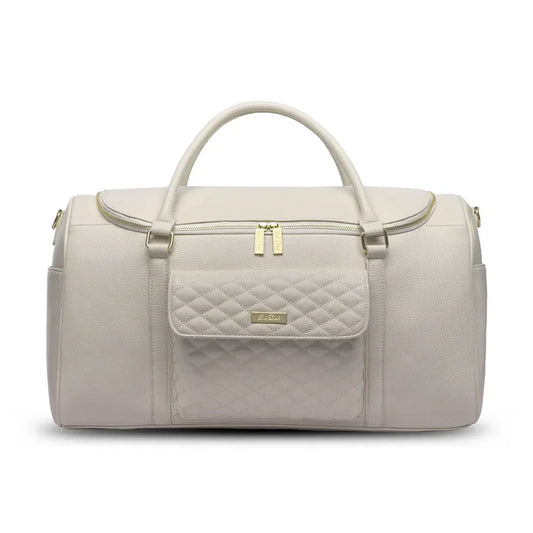 Luli Bebe Weekender Travel Bag | Pearl White