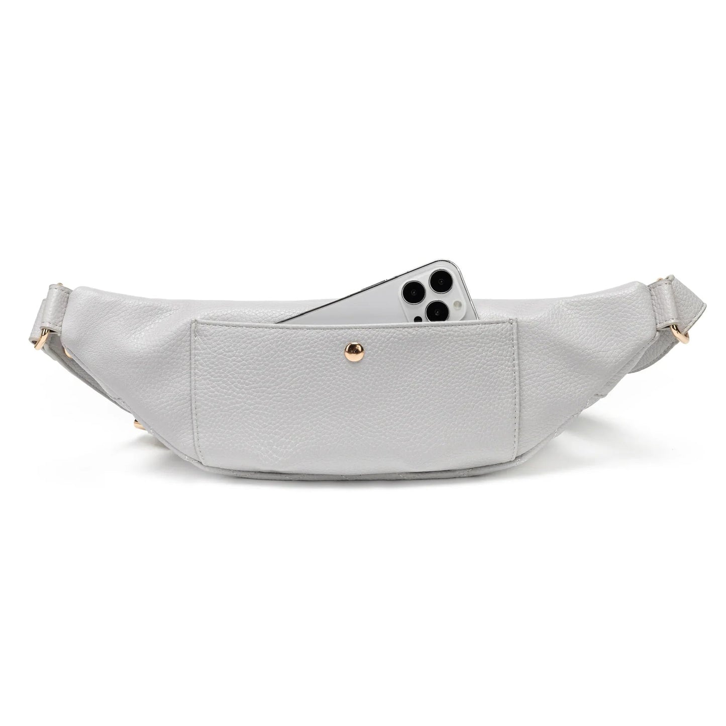 Luli Bebe Crossbody Sling Bag | Stone Grey