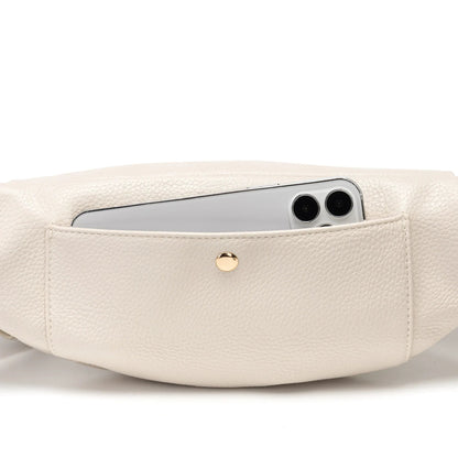 Luli Bebe Crossbody Sling Bag | Pearl White