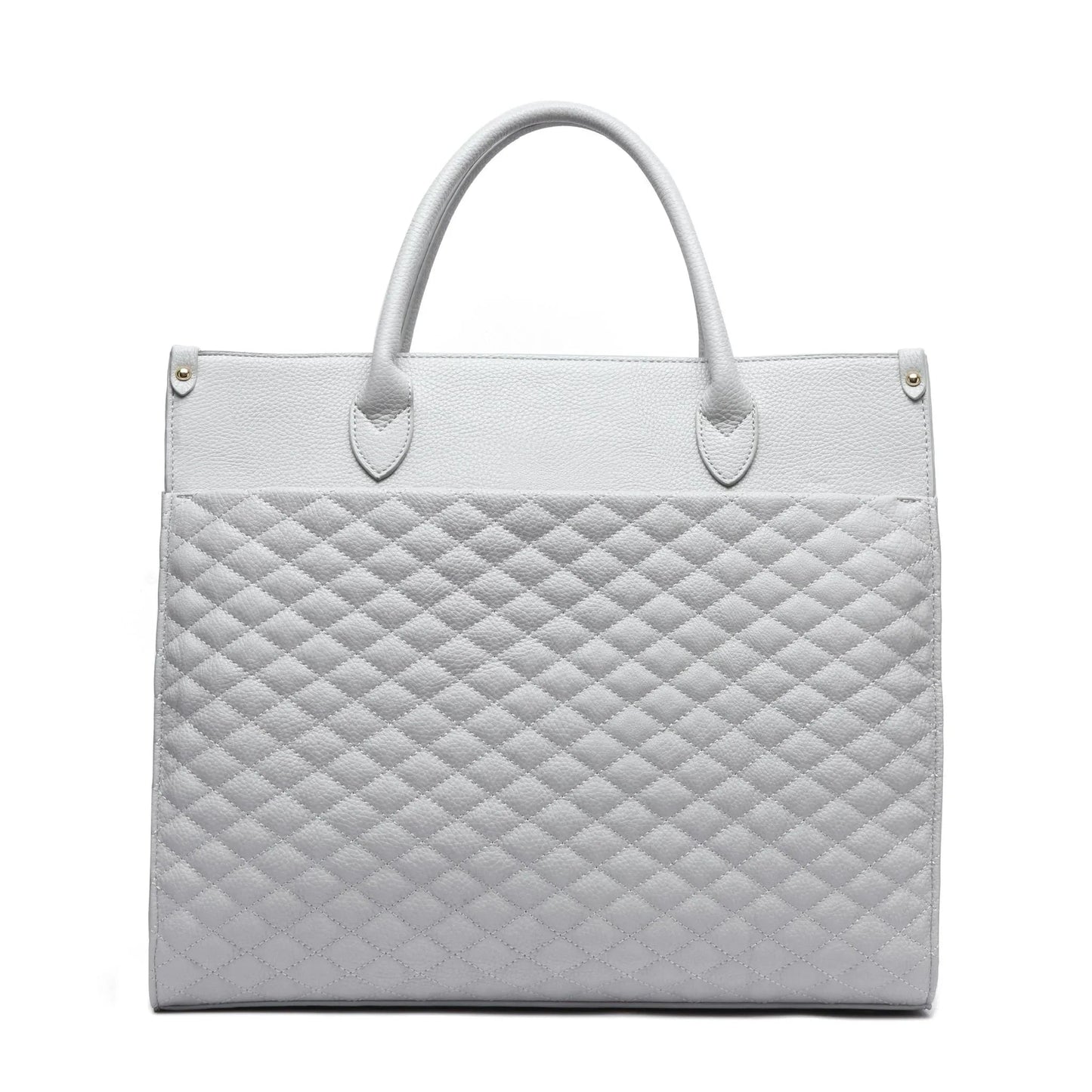 Luli Bebe Classic Tote Bag | Stone Grey
