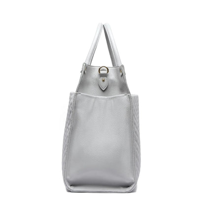 Luli Bebe Classic Tote Bag | Stone Grey