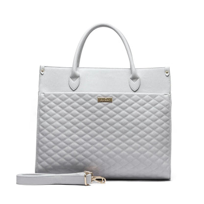 Luli Bebe Classic Tote Bag | Stone Grey