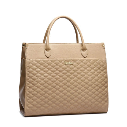Luli Bebe Classic Tote Bag | Latte Brown