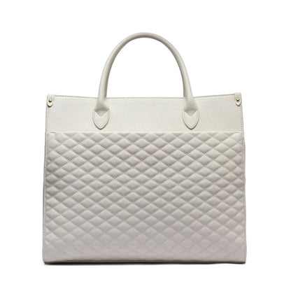 Luli Bebe Classic Tote Bag | Pearl White