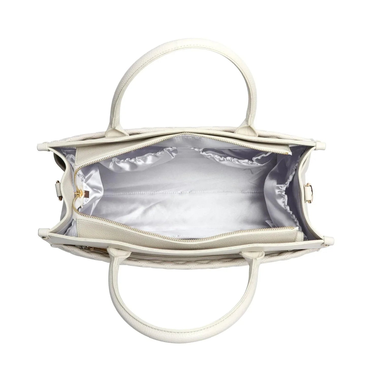 Luli Bebe Classic Tote Bag | Pearl White