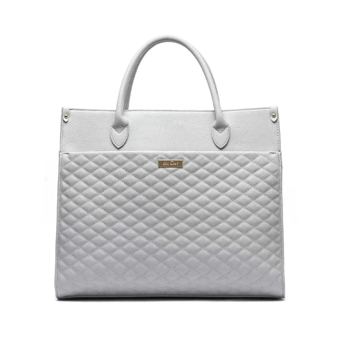 Luli Bebe Classic Tote Bag | Stone Grey