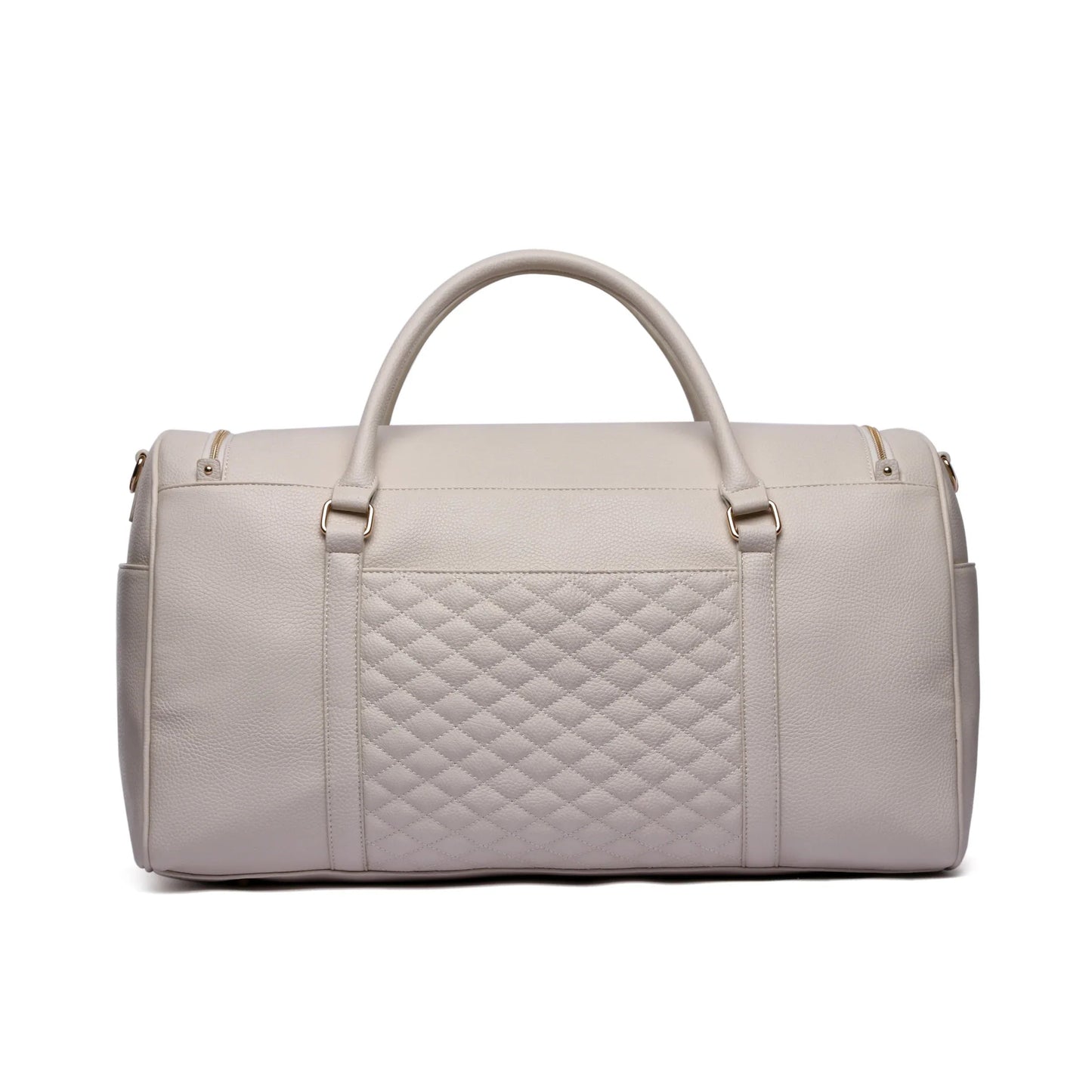 Luli Bebe Weekender Travel Bag | Pearl White