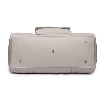 Luli Bebe Weekender Travel Bag | Pearl White