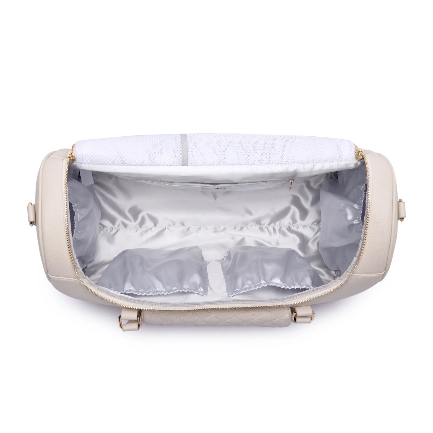 Luli Bebe Weekender Travel Bag | Pearl White