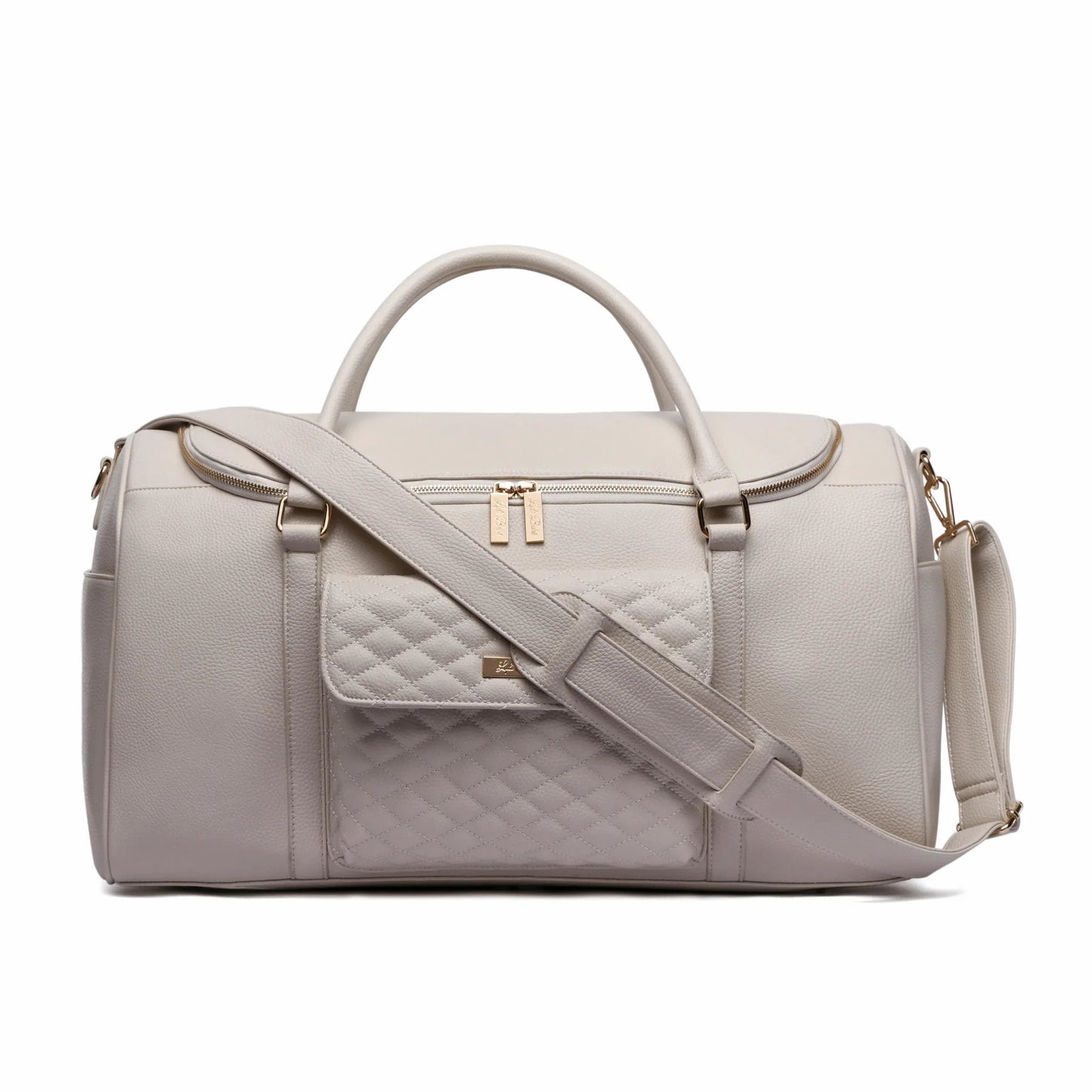 Luli Bebe Weekender Travel Bag | Pearl White