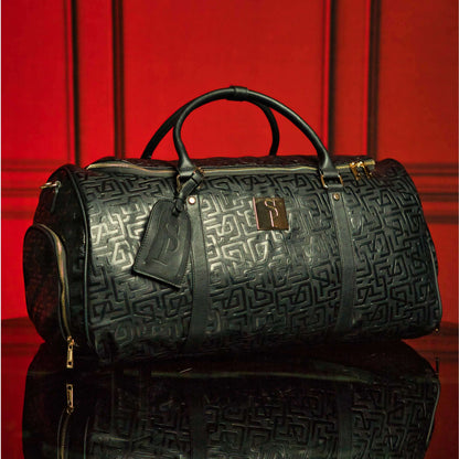 Sole Premise Monogram Leather Roller Bag Set
