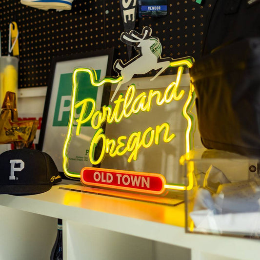 LED Portland Sign - Stiles Supply Co.