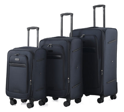 Mirage IZOD Noah Soft Shell 3 Piece Luggage Set - Stiles Supply Co.