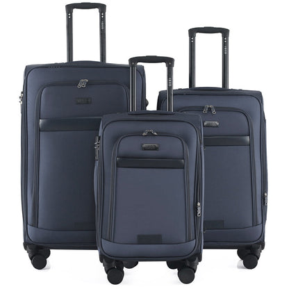 Mirage IZOD Noah Soft Shell 3 Piece Luggage Set - Stiles Supply Co.