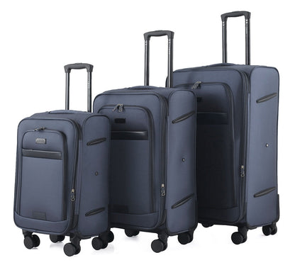 Mirage IZOD Noah Soft Shell 3 Piece Luggage Set - Stiles Supply Co.