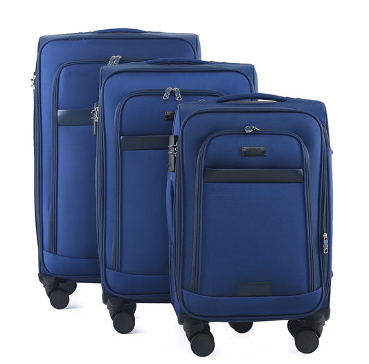 Mirage IZOD Noah Soft Shell 3 Piece Luggage Set - Stiles Supply Co.