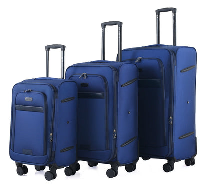 Mirage IZOD Noah Soft Shell 3 Piece Luggage Set - Stiles Supply Co.