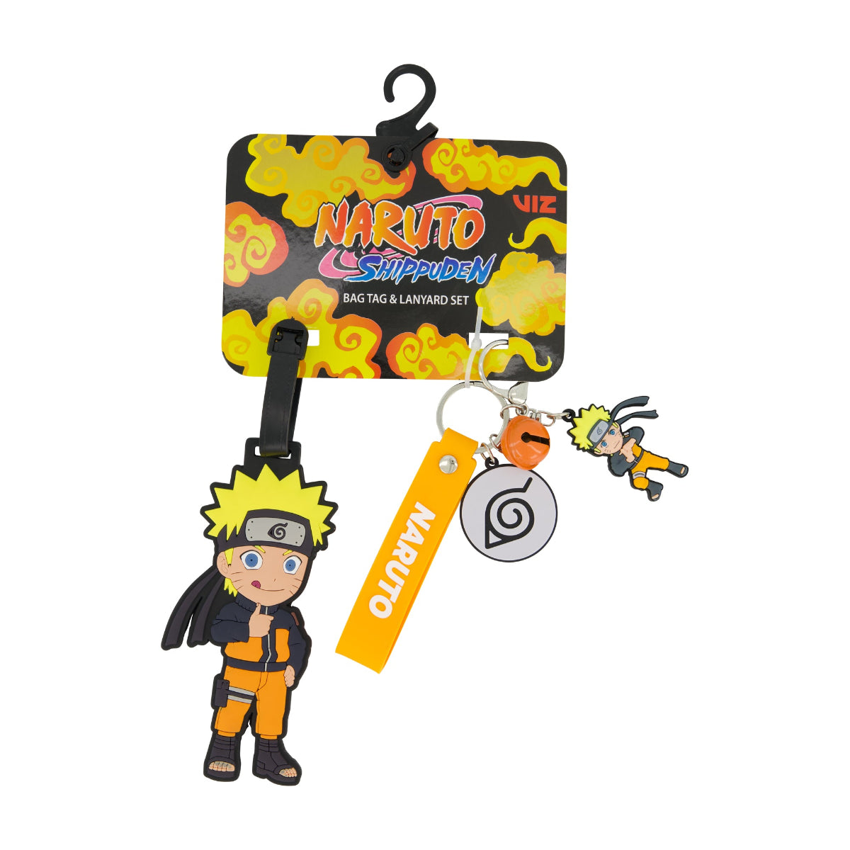 Naruto Shippuden Luggage Tag & Lanyard Set - Stiles Supply Co.