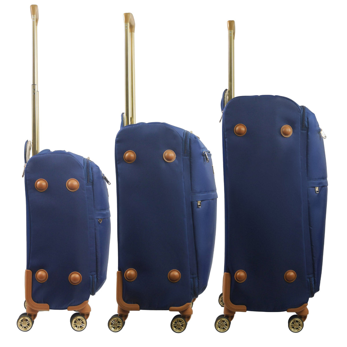 Tommy Bahama 3-Piece Blue Soft Sided Luggage Set - Stiles Supply Co.