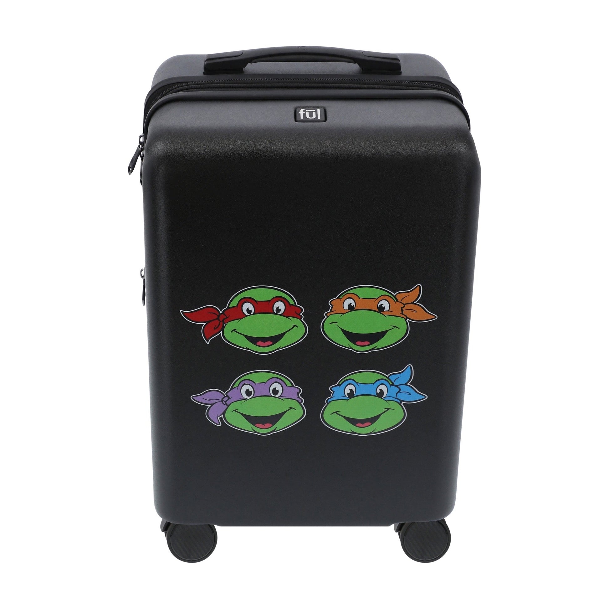 Paramount TMNT 22.5" Black Carry-On Suitcase Luggage - Stiles Supply Co.