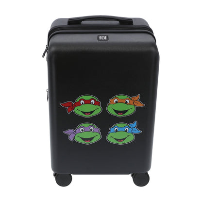 Paramount TMNT 22.5" Black Carry-On Suitcase Luggage - Stiles Supply Co.