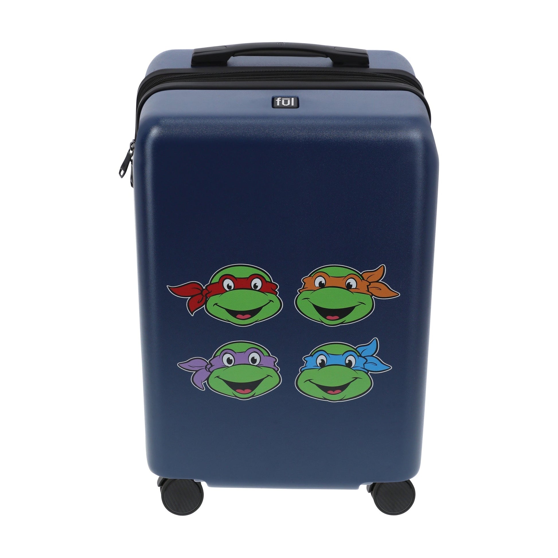 Paramount TMNT 22.5" Navy Carry-On Suitcase Luggage - Stiles Supply Co.