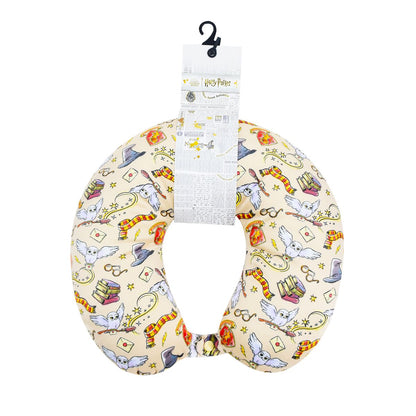 Harry Potter All over Print Memory Foam Travel Neck pillow - Stiles Supply Co.