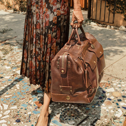 Will Leather Goods Leather Travel Duffle
