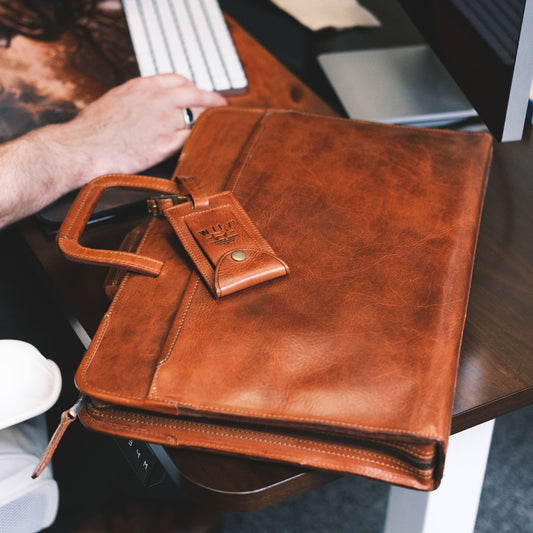 Will Leather Goods The Diplomat Attache