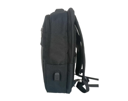 IZOD Penn Slim Durable Laptop Backpack USB Charging Port - Stiles Supply Co.