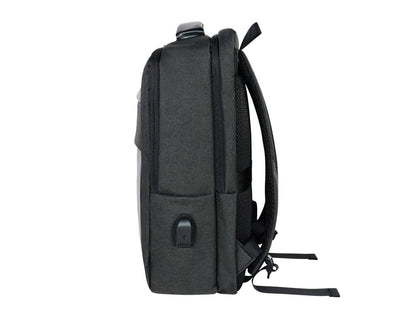 IZOD Penn Slim Durable Laptop Backpack USB Charging Port - Stiles Supply Co.